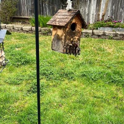 Rustic Wooden Birdhouse
