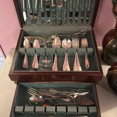 Community Silverplate Flatware Set
