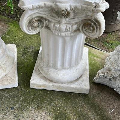 Vintage Greek Column Pedestal