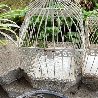 Vintage Wire Bird Cage