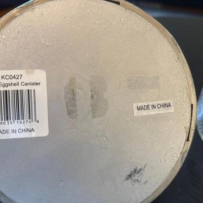 Small Eggshell Canister