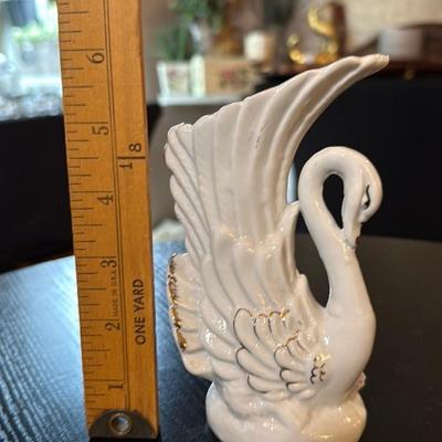 Swan Ceramic Vase
