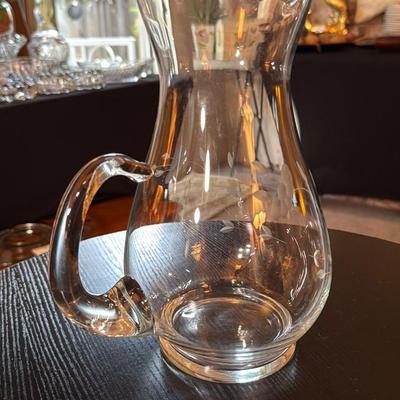 Clear Glass Pitcher