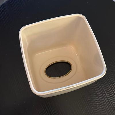 Ceramic Tissue Box Cover