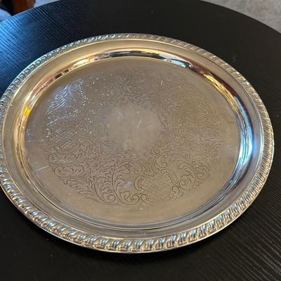 Leonard Silver Tea Set with Tray