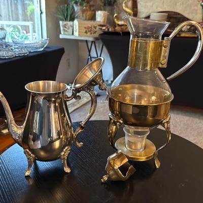 Leonard Silver Tea Set with Tray