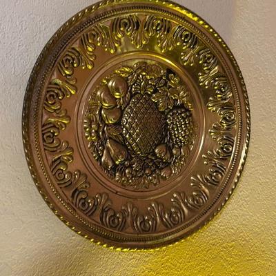 Decorative Brass Wall Plate