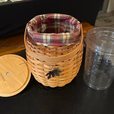Longaberger Basket with Lid