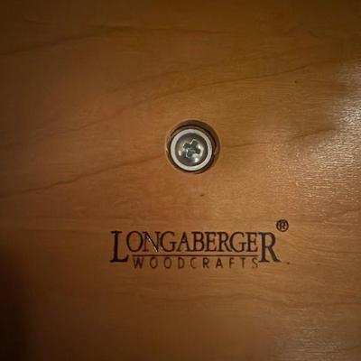 Longaberger Basket with Lid
