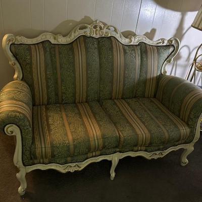 Vintage Ornate Loveseat