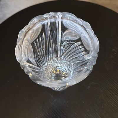 Decorative Clear Glass Vase
