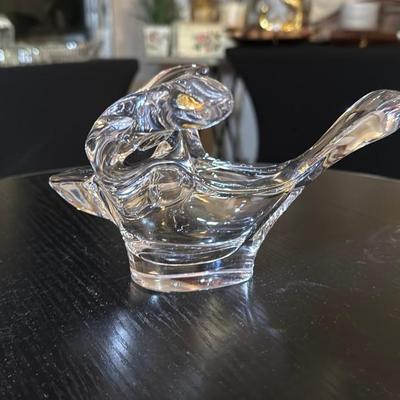 Clear Glass Decorative Bowl