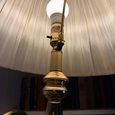 Elegant Brass Table Lamp