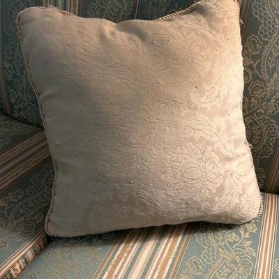 Decorative Beige Throw Pillow