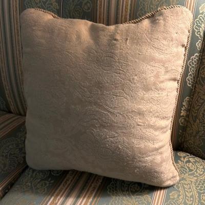 Decorative Beige Throw Pillow