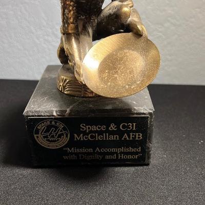 McClellan AFB Brass Sculpture