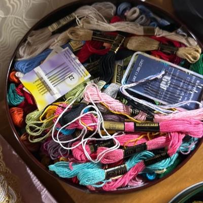 Embroidery Floss & Needles Set