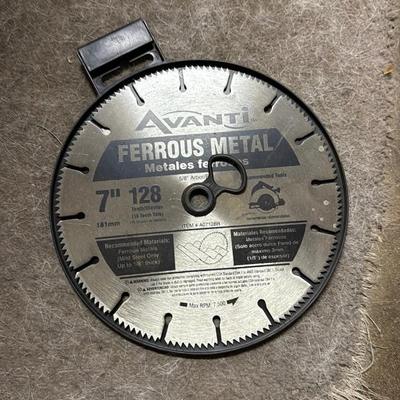 Avanti 7-Inch Metal Cutting Blade