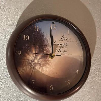 Inspirational Wall Clock