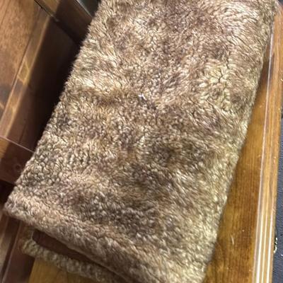 Plush Brown Throw Blanket