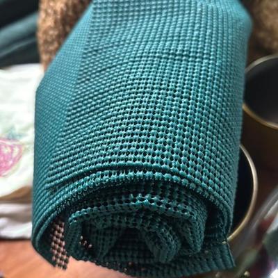Green Mesh Fabric Roll