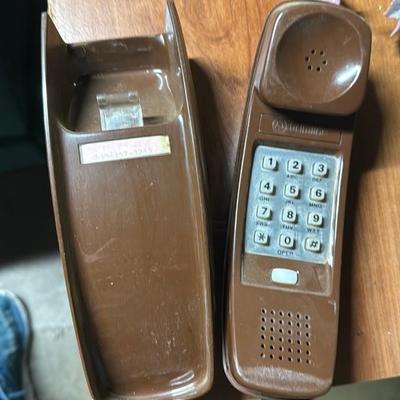 Vintage Rotary Dial Wall Phone