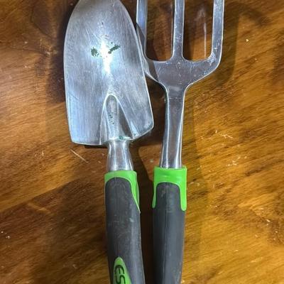 Garden Tool Set with Rubber Handles