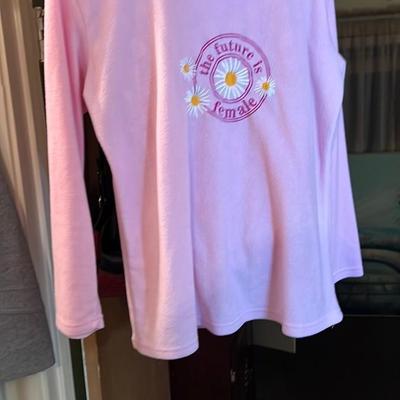 Pink Pajama Set with Slogan