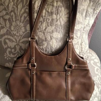 Brown Leather Handbag
