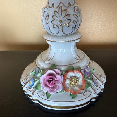 Pair of VON SCHIERHOLZ Porcelain Candelabra