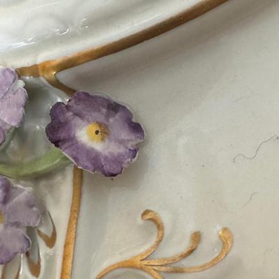 Pair of VON SCHIERHOLZ Porcelain Candelabra