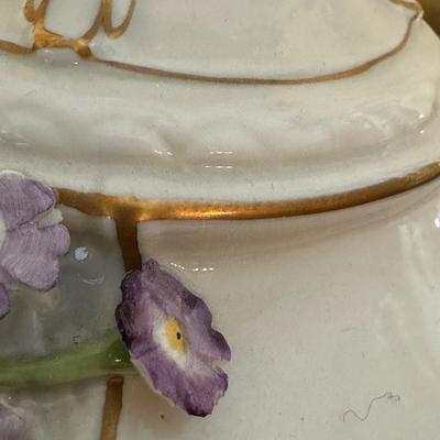 Pair of VON SCHIERHOLZ Porcelain Candelabra