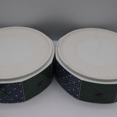 Three Tier Tea Utensil Ceramic Storage
