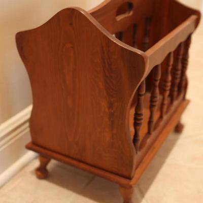 Vintage Magazine Holder
