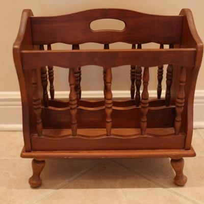 Vintage Magazine Holder