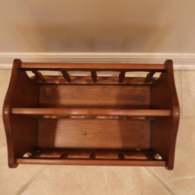Vintage Magazine Holder
