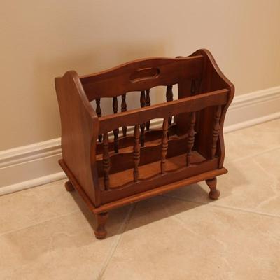 Vintage Magazine Holder
