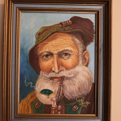 Framed Original Portraits by Pati Wright