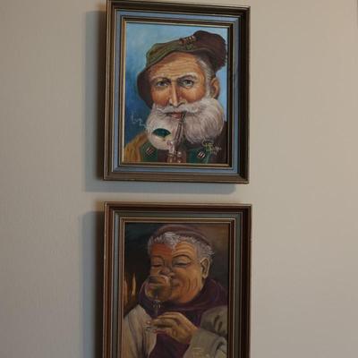 Framed Original Portraits by Pati Wright