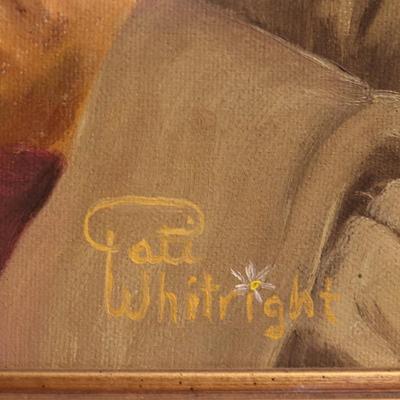 Framed Original Portraits by Pati Wright