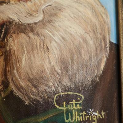 Framed Original Portraits by Pati Wright