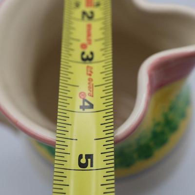 Italian Ceramic Hand painted Pitcher