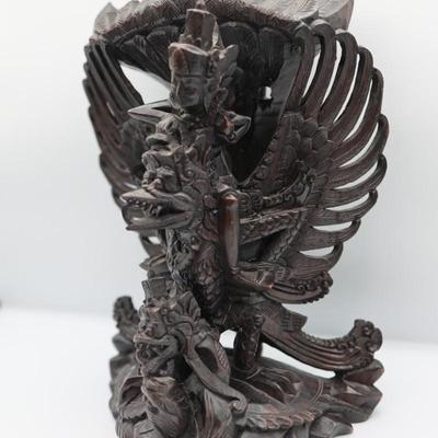 Vishnu Garuda Indonesian Carving