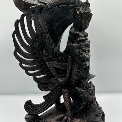 Vishnu Garuda Indonesian Carving