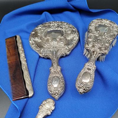 Gorham Sterling Silver Dresser Set