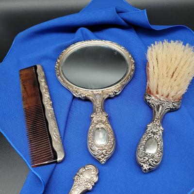Gorham Sterling Silver Dresser Set