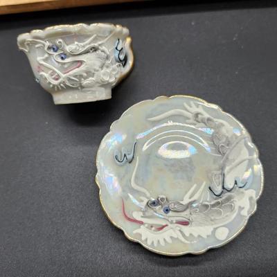 Dragon Ware Moriaga Childs Tea set