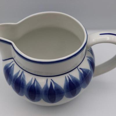 DELFT Hand Painted Viana Do Castelo Pitcher Jug