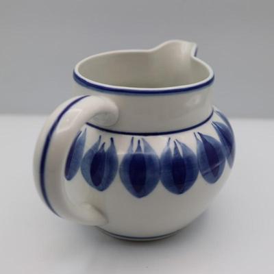 DELFT Hand Painted Viana Do Castelo Pitcher Jug
