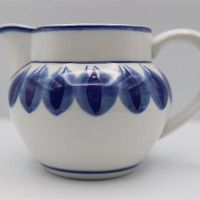 DELFT Hand Painted Viana Do Castelo Pitcher Jug